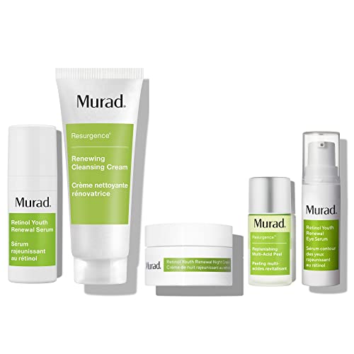 Murad Active Renewal 30 day Regimen kit ($98 Value) With Retinol Youth Renewa...