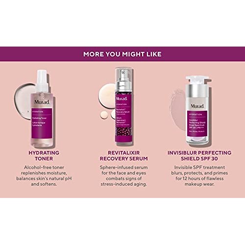 Murad Hydrate Trial Kit - Moisturizing Skincare Set with AHA/BHA Exfoliating ...