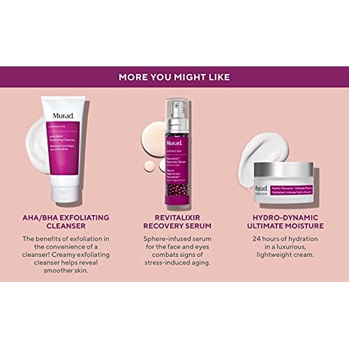 Murad Hydration Invisiblur Perfecting Shield, 3-In-1 Skin Primer for Face - B...