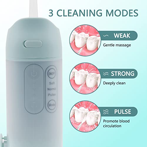 Cordless Water Flosser, Dental Oral Irrigator, MuralMax Professional 300ML Wa...