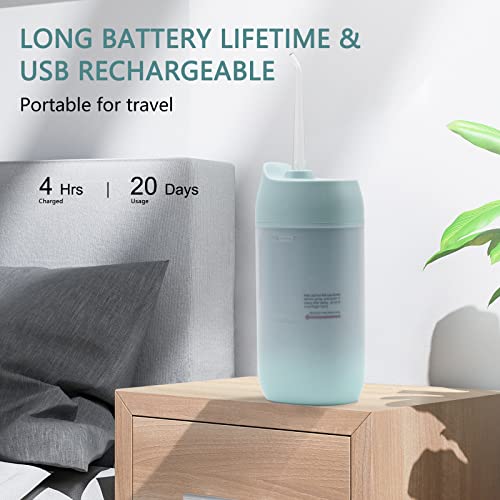 Cordless Water Flosser, Dental Oral Irrigator, MuralMax Professional 300ML Wa...