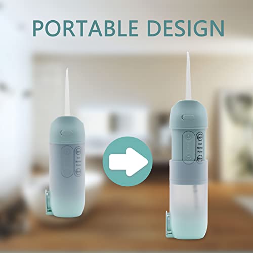 Cordless Water Flosser, Dental Oral Irrigator, MuralMax Professional 300ML Wa...