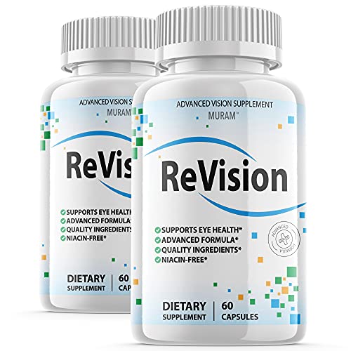 (2 Pack) Official Revision - Eye Supplement Pills, Pro Vision 2.0 Eye Care Co...