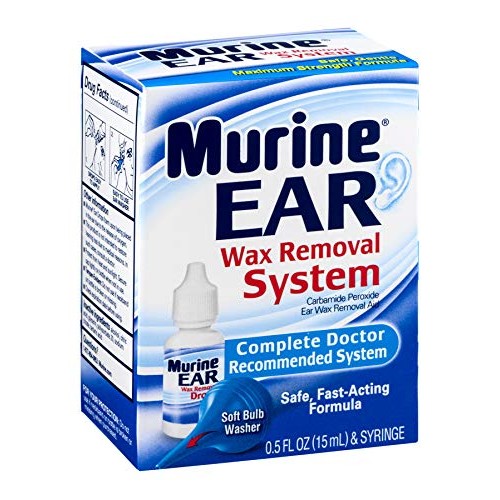 Murine Ear Wax Removal System | Complete Doctor Recommended System | 0.5 Ear ...