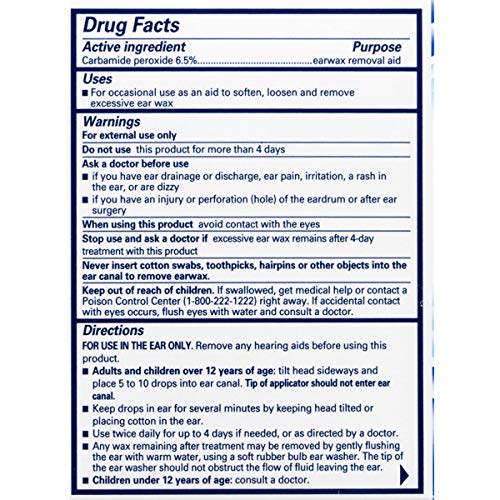 Murine Ear Wax Removal System | Complete Doctor Recommended System | 0.5 Ear ...