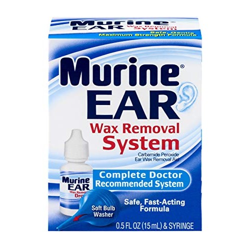 Murine Ear Wax Removal System | Complete Doctor Recommended System | 0.5 Ear ...