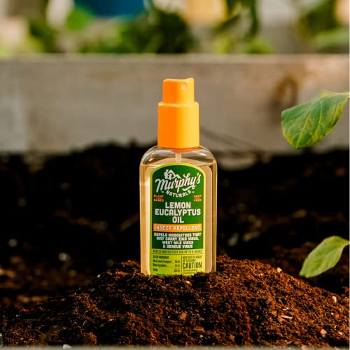 Murphy's Naturals Lemon Eucalyptus Oil Insect Repellent Spray | DEET Free | P...