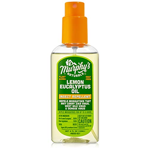 Murphy's Naturals Lemon Eucalyptus Oil Insect Repellent Spray | DEET Free | P...