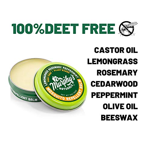Murphy's Naturals Mosquito Repellent Balm | Plant Based, All Natural Ingredie...