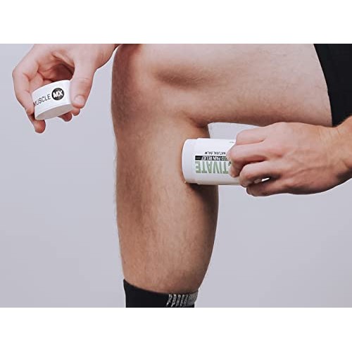 Muscle MX Activate - Heated Pain Relief Balm - Caffeine, Menthol and Camphor ...