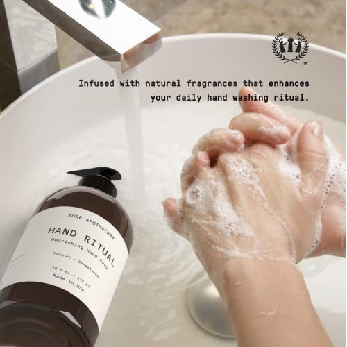 Muse Bath Apothecary Hand Ritual - Aromatic and Nourishing Hand Soap, Infused...