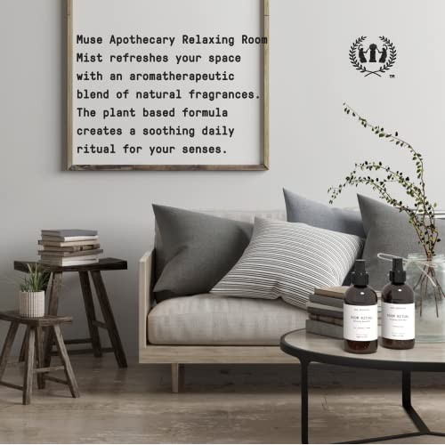 Muse Bath Apothecary Room Ritual - Aromatic and Relaxing Room Mist, 8 oz, Inf...