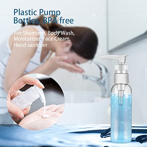 21 Pack Leak Proof Silicone Travel Bottles Set, Muslish TSA Approved Containe...