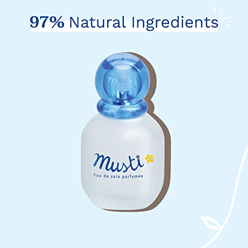 Mustela Baby Musti Eau de Soin - Plant & Water-based Perfume - Soft & Delicat...