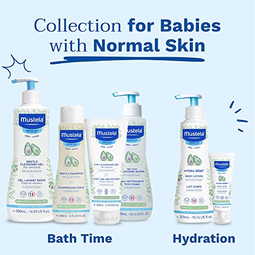 Mustela Baby Oil - Moisturizing Oil for Massage - with Natural Avocado, Pomeg...