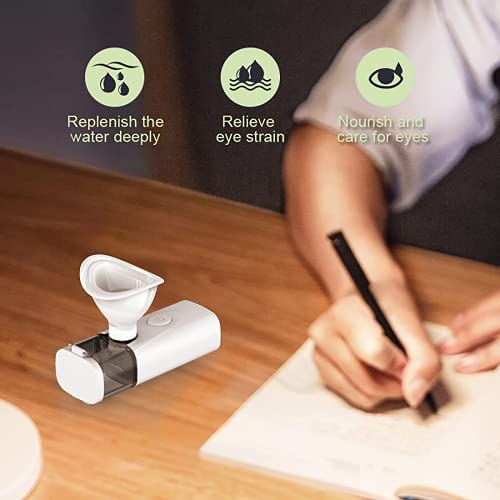 Facial Mister and Eye Sprayer Two-in-one for Eye 360 Care,Nano Ionic Eye Spra...