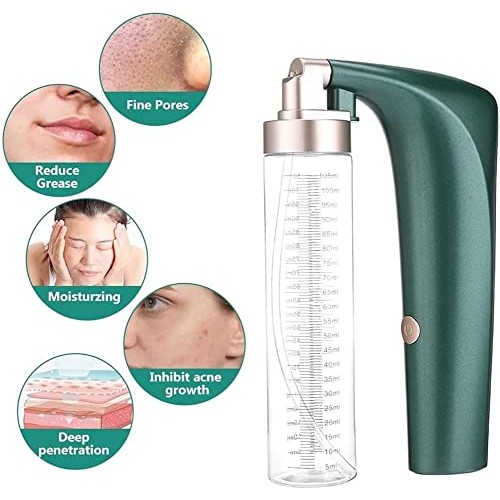 MXJCC Portable Oxygen Facial Machine, Skin Care Nano Facial Mister with 105ml...