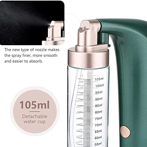 MXJCC Portable Oxygen Facial Machine, Skin Care Nano Facial Mister with 105ml...