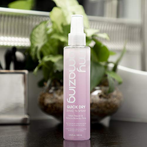 My Amazing Quick Dry Shake 'n Spray - Heat Protecting Spray for Women and Men...