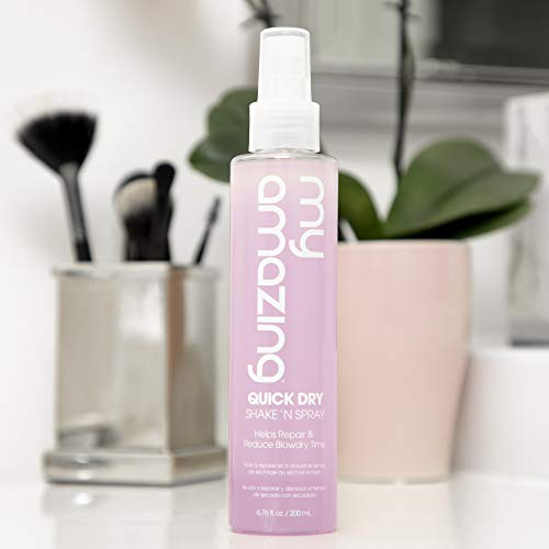 My Amazing Quick Dry Shake 'n Spray - Heat Protecting Spray for Women and Men...