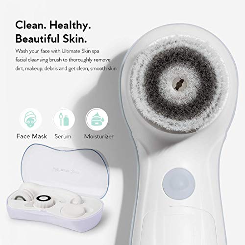 My Life My Shop Ultimate Spin Facial Cleansing Brush (Blue) Ultimate Skin Spa...
