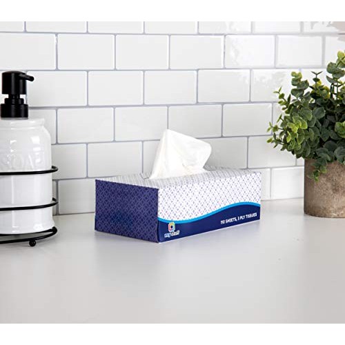 My Stuff Facial Tissues, Soft and Strong Cloths, 110 Sheets, 3-Ply Material, ...