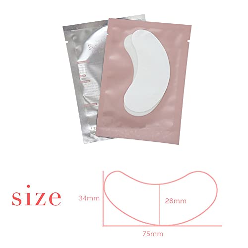 120 Pairs Set, Under Eye Pads for Eyelash Extensions Lint Free Eye Gel Patche...