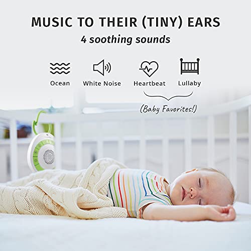 MyBaby SoundSpa On-The-Go-Portable White Noise Machine, 4 Soothing Sounds wit...