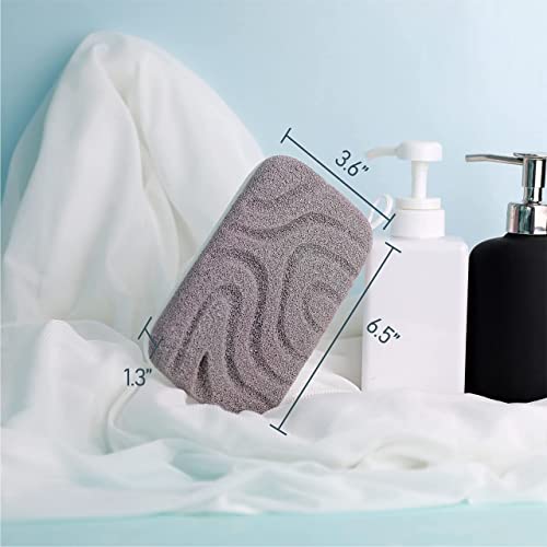 Dual-Texture Shower Sponge Exfoliating Sponge | Bath Sponge for Women| Body S...