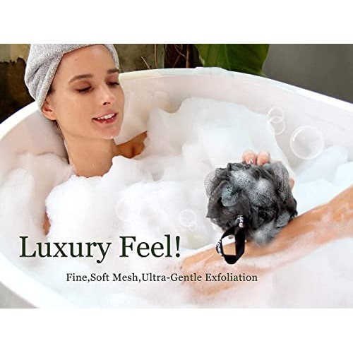 Large 70g Loofah Sponge, Body Scrubber, Bath Sponge, Loofah for Women, Men | ...