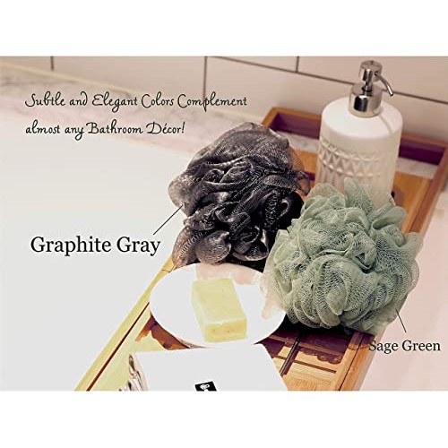 Large 70g Loofah Sponge, Body Scrubber, Bath Sponge, Loofah for Women, Men | ...