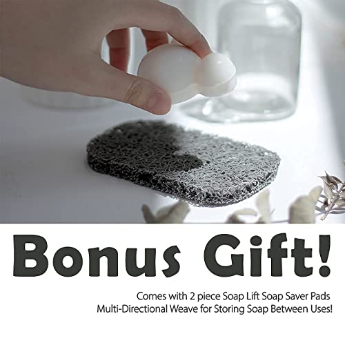 Soap Pocket Exfoliating Soap Saver Pouch | Body Scrubber Sponge, Exfoliator f...