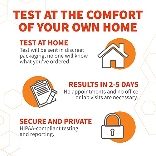 myLAB Box - at Home STD Test for Women, Genital Herpes Test, Easy Home Test, ...