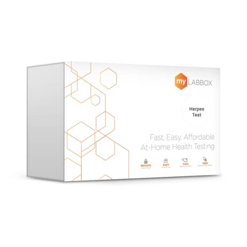 myLAB Box - at Home STD Test for Women, Genital Herpes Test, Easy Home Test, ...
