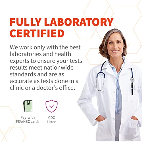 myLAB Box - Home Std Test for Men, Easy Test Kit for HIV 1 and 2, Chlamydia, ...