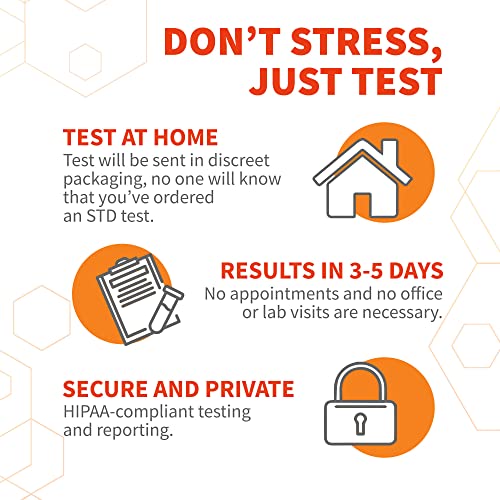 STD at Home Test for Men HIV-1 and HIV-2 by myLAB Box