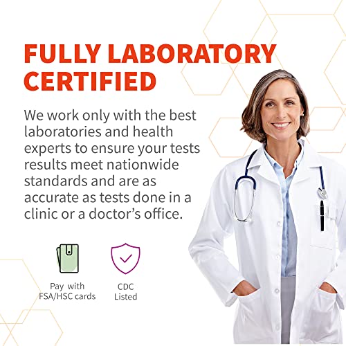 STD at Home Test for Men HIV-1 and HIV-2 by myLAB Box