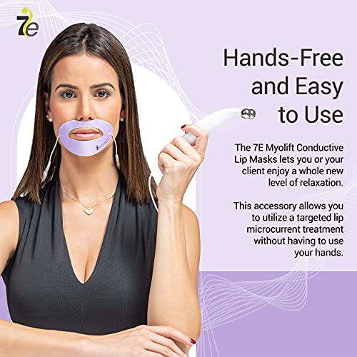 7E Wellness Conductive Lip Mask for Myolift - Portable Skin Care Tools for Mi...