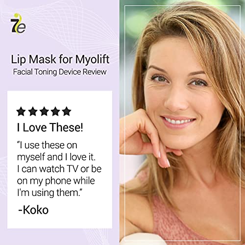 7E Wellness Conductive Lip Mask for Myolift - Portable Skin Care Tools for Mi...
