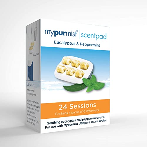 Mypurmist ScentPad Eucalyptus and Peppermint for Mypurmist Ultrapure Handheld...