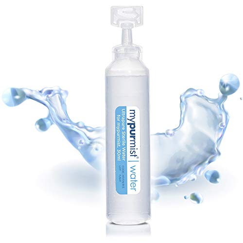 Mypurmist Ultrapure Sterile Water for All Mypurmist Handheld Vaporizer and Hu...