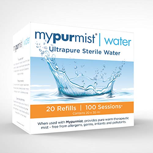 Mypurmist Ultrapure Sterile Water for All Mypurmist Handheld Vaporizer and Hu...