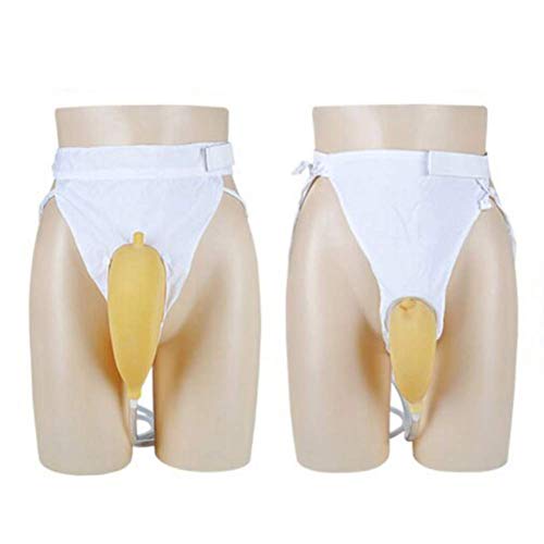 Women Wearable Silicone Urine Collector Medical Latex Pee Holder Bladder Aid ...