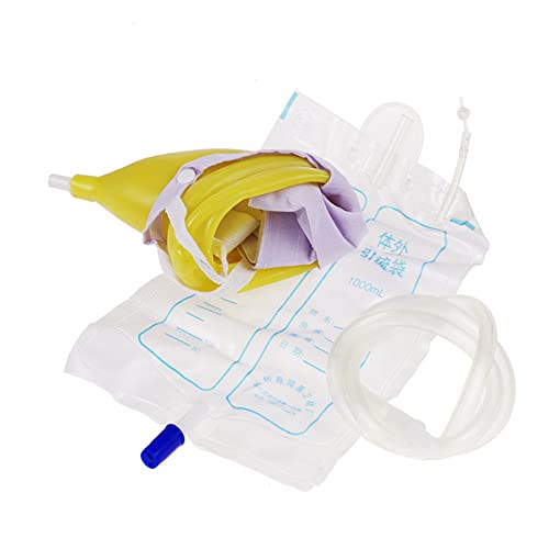 Women Wearable Silicone Urine Collector Medical Latex Pee Holder Bladder Aid ...