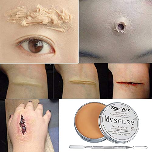 Mysense 3.5Oz(100g) Nose and Scar Wax SFX Zombie Make Up Special Effects Fake...