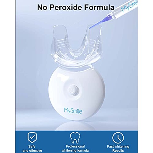 MySmile PAP Teeth Whitening Kit, Non-Sensitive Teeth Whitener Kit with 3 Teet...
