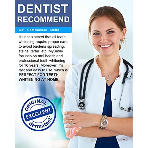 MySmile Teeth Whitening Gel Pen Refill Pack, 3 Non-Sensitive Teeth Whitening ...