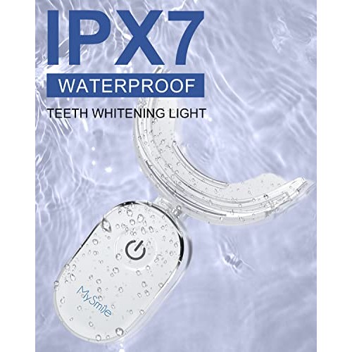 MySmile Teeth Whitening Light with Teeth Whitening Strips, 28X Non-Sensitive ...