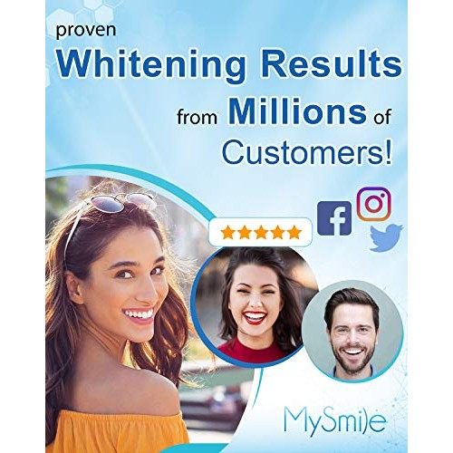 MySmile Teeth Whitening Pen for Sensitive Teeth, Fast Result Teeth Bleach Pen...