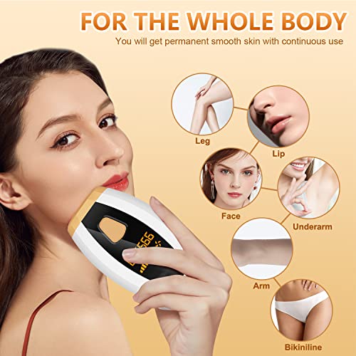 MYWIN IPL Hair Removal Device with 999,999 Flashes Quartz Lamp, IPL Hair Remo...